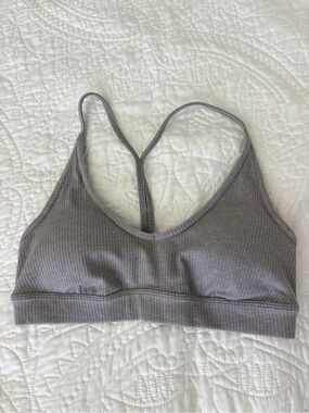 Ribbed Alo Wellness sports bra
